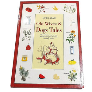 Vintage Softcover Book Old Wives' and Dogs' Tales by Linda Adam Broadcast‎ Books